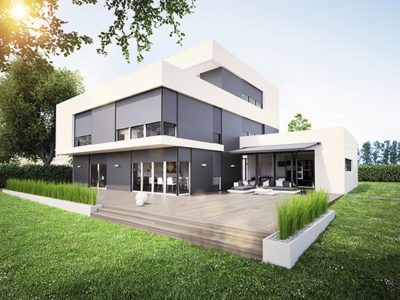 Schacht-System-Markise von Warema Schacht-System-Markise mit easyZIP-Führung