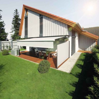 Warema Seiten Markise Senkrechte Markise von Warema