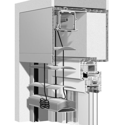 Aufsetz-Außenjalousie – Produktbild Aufsetz-Außenjalousie – Produktbild